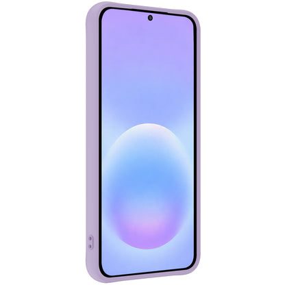 Samsung A57 Hoesje Siliconen Backcover Lichtgewicht - Lila
