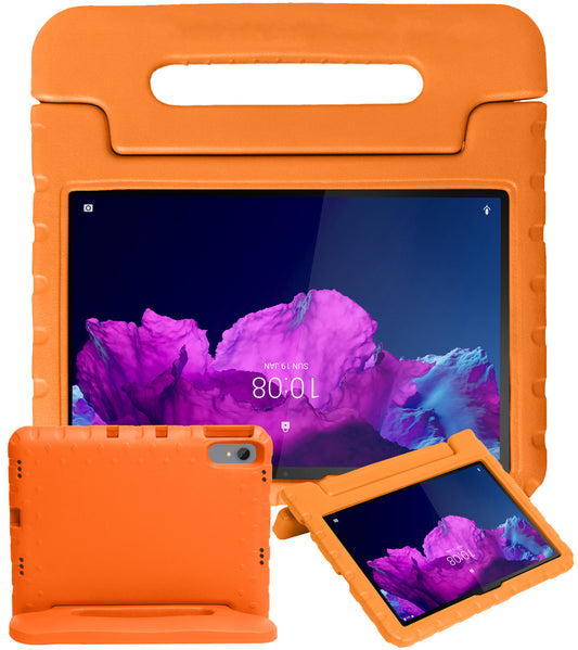 Lenovo Tab P11 Plus Hoesje Kids Cover Bumper - Oranje