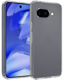 Google Pixel 9a Hoesje Siliconen Backcover Lichtgewicht - Transparant