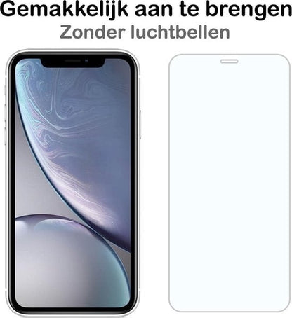 iPhone XR Screenprotector Gehard Glas - Volledige dekking