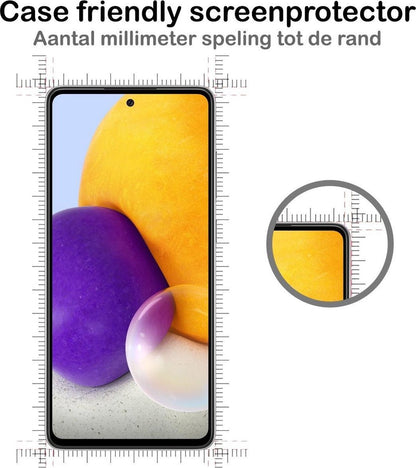 Samsung A72 Screenprotector Gehard Glas - Anti-kras