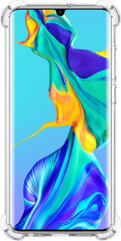 Huawei P30 Pro Hoesje Shockproof Backcover Siliconen - Transparant