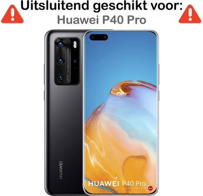 Huawei P40 Pro Screenprotector Full Cover Tempered Glass