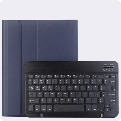 Samsung Galaxy Tab A11 Plus Toetsenbord Hoes met Uitneembaar toetsenbord - Donkerblauw