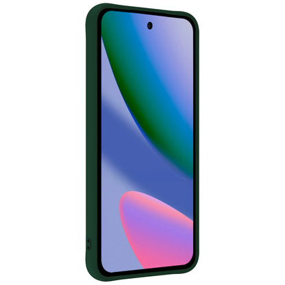 Google Pixel 11 Pro XL Hoesje Siliconen Backcover Lichtgewicht - Donkergroen