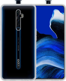 OPPO Reno 2 Hoesje Siliconen Backcover Lichtgewicht - Transparant