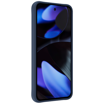 Google Pixel 10 Pro XL Hoesje Siliconen Backcover Lichtgewicht - Donkerblauw