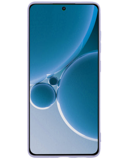 OnePlus Nord 3 Hoesje Siliconen Backcover Lichtgewicht - Lila