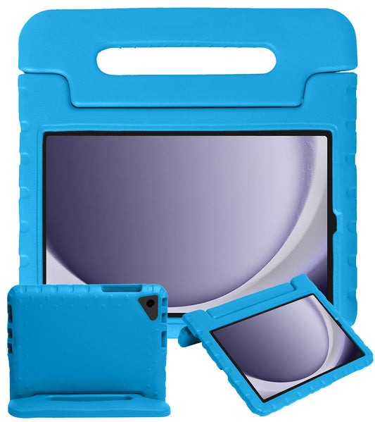 Samsung Galaxy Tab A9 Plus Hoesje Kids Cover Bumper - Blauw