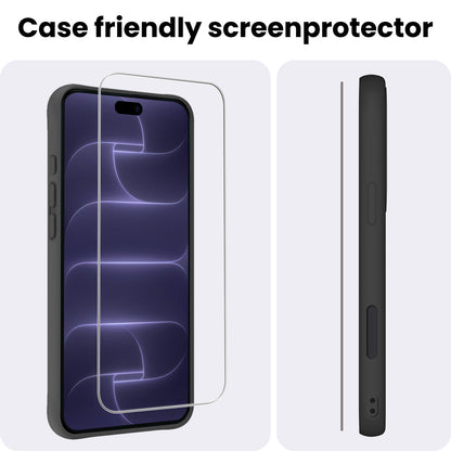 iPhone 18 Pro Screenprotector Gehard Glas - Volledige dekking