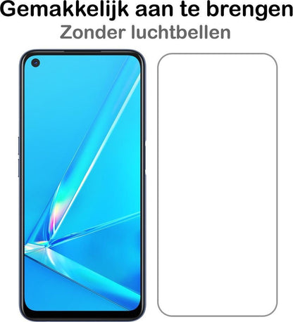OPPO A72 Screenprotector Gehard Glas - Anti-kras