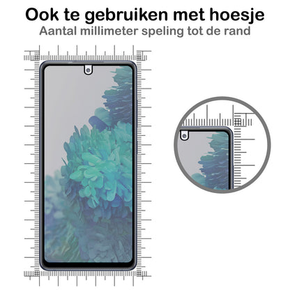 Samsung S20 FE Screenprotector Gehard Glas - Privacy