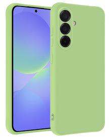 Samsung A36 Hoesje Siliconen Backcover Lichtgewicht - Groen