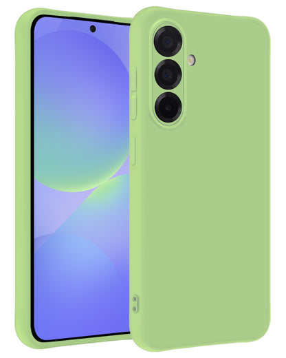 Samsung A36 Hoesje Siliconen Backcover Lichtgewicht - Groen