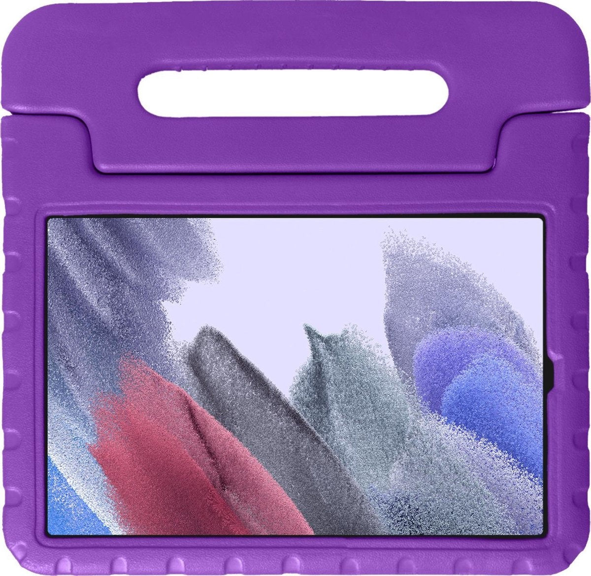 Samsung Galaxy Tab A7 Lite Hoesje Kids Cover Bumper - Paars