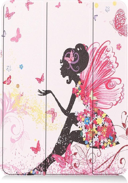 iPad Air 2020 Trifold Bookcase Hoes - Elfje