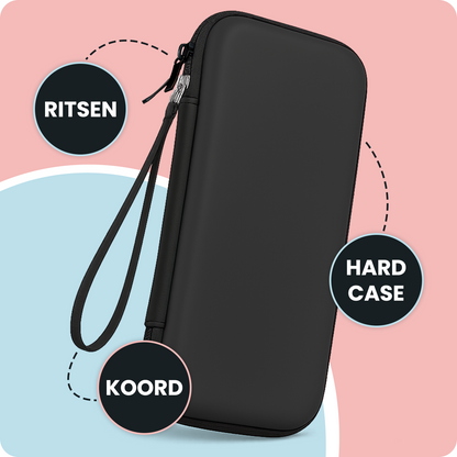 Nintendo Switch 2 Hard Cover Hoes met Koord - Zwart