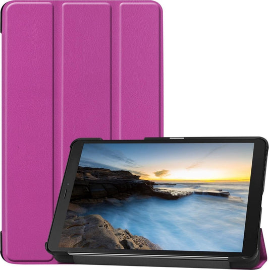 Samsung Galaxy Tab A 8.0 (2019) Hoesje Book Case - Paars