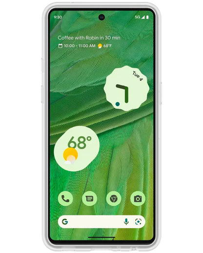 Google Pixel 7A Hoesje Siliconen - Transparant