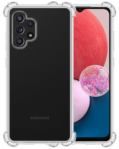 Samsung A13 4G Hoesje Shockproof Backcover Siliconen - Transparant