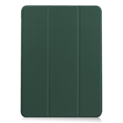 iPad Air 2022 Trifold Bookcase Hoes - Donkergroen
