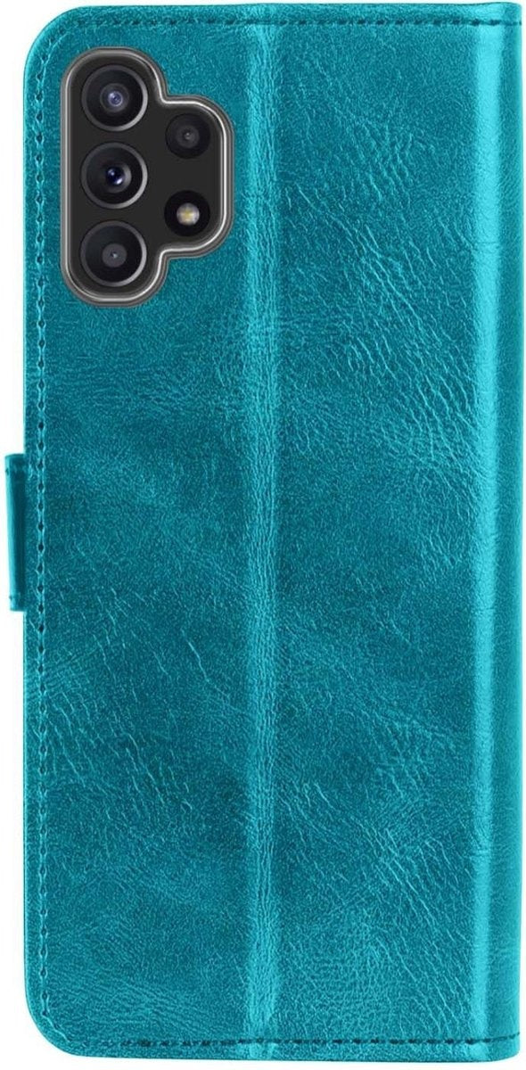 Samsung A32 5G Hoesje Book Case Kunstleer - Turquoise