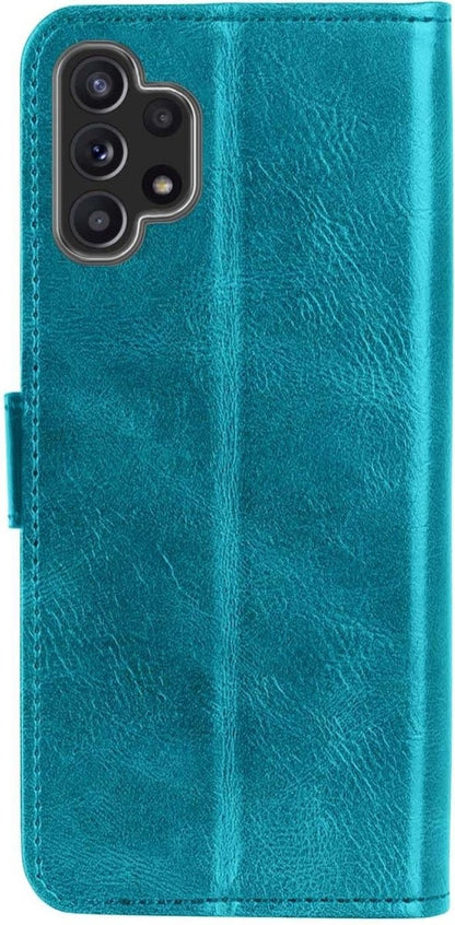 Samsung A32 5G Hoesje Book Case Kunstleer - Turquoise