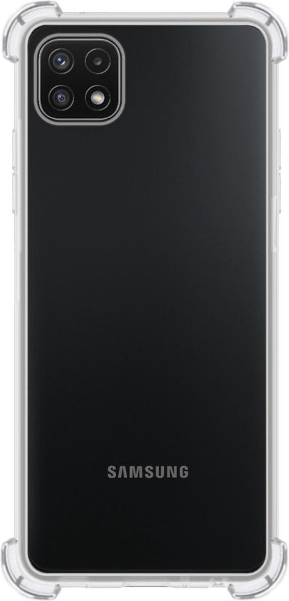 Samsung A22 5G Hoesje Shockproof Backcover Siliconen - Transparant