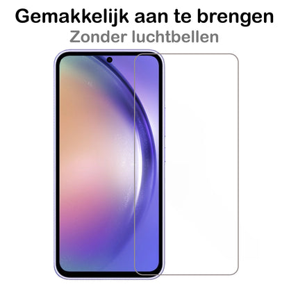 Samsung A54 Screenprotector Gehard Glas - Anti-kras