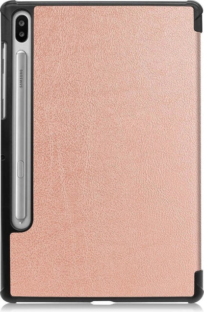 Samsung Galaxy Tab S6 Hoesje Book Case - Rosðð goud