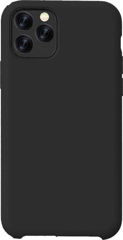 iPhone 11 Pro Hoesje Siliconen Backcover Lichtgewicht - Zwart