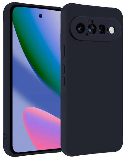 Google Pixel 11 Hoesje Siliconen Backcover Lichtgewicht - Donkerblauw