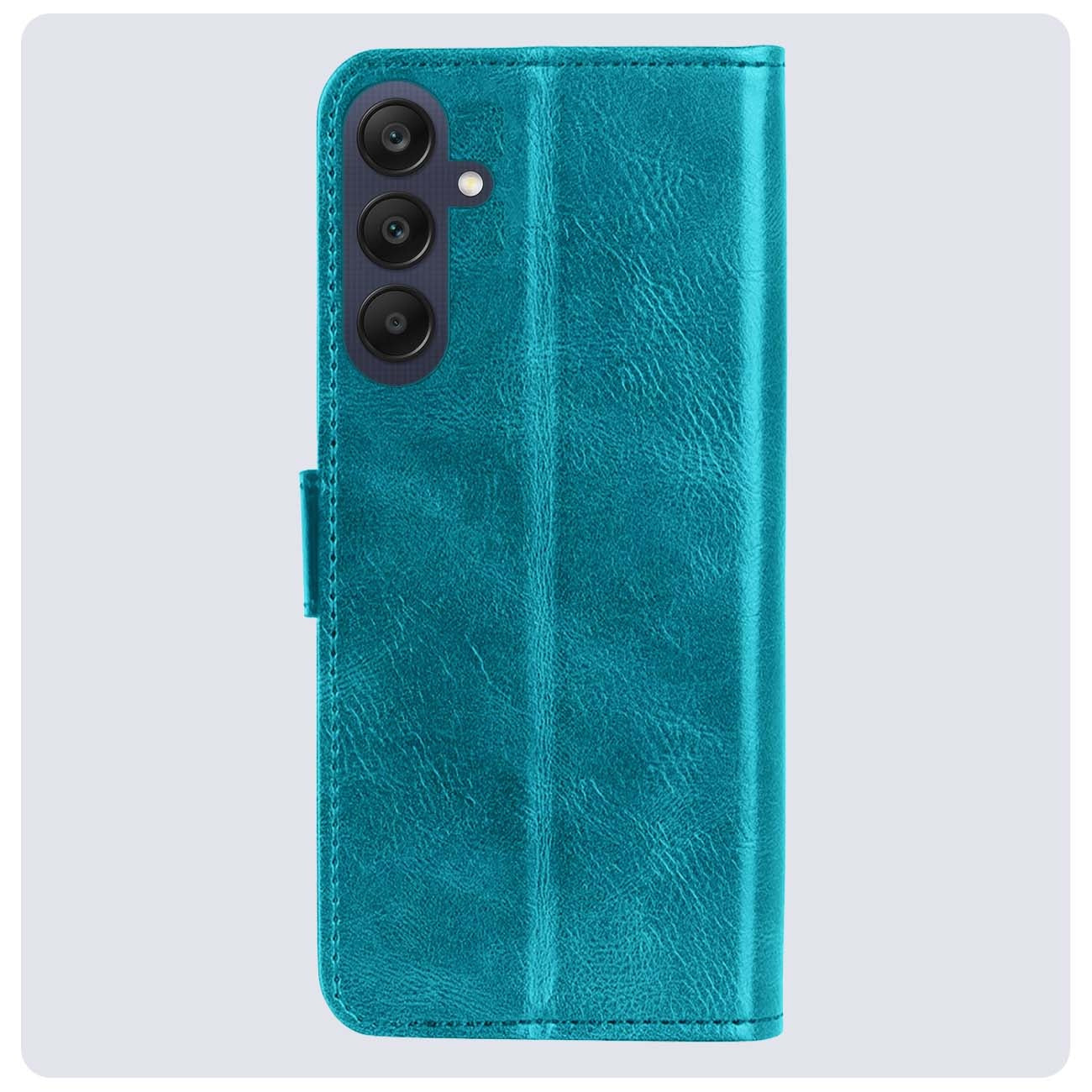 Samsung A25 Hoesje Book Case Kunstleer - Turquoise