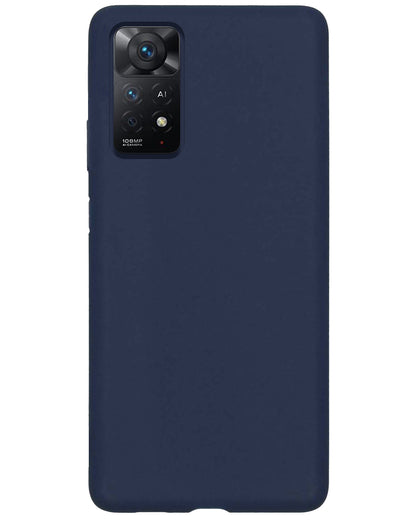 Xiaomi Redmi Note 11s Hoesje Siliconen - Donkerblauw