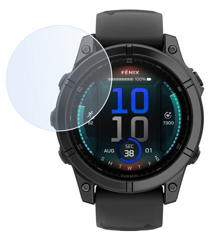 Screenprotector Geschikt voor Garmin Fenix E (47 mm) Screenprotector Glas Gehard Screen Cover - Screen Protector Geschikt voor Garmin Fenix E Screenprotector Tempered Glass