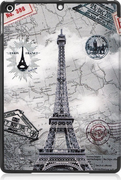iPad 10.2 2020 Trifold Bookcase Hoes - Eiffeltoren