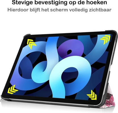 iPad Air 2020 Trifold Bookcase Hoes - Elfje