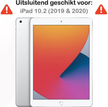 iPad 10.2 2019/2020 Kinderhoes Shockabsorberend Foam - Paars