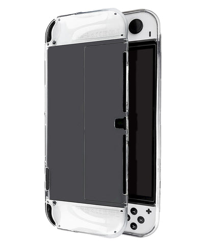 Nintendo Switch OLED Hoesje Siliconen Backcover Lichtgewicht - Transparant