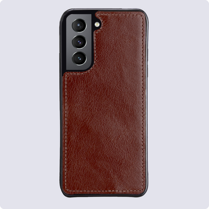 Samsung S21 Plus Hoesje Bookcase Cover Uitneembaar - Bruin