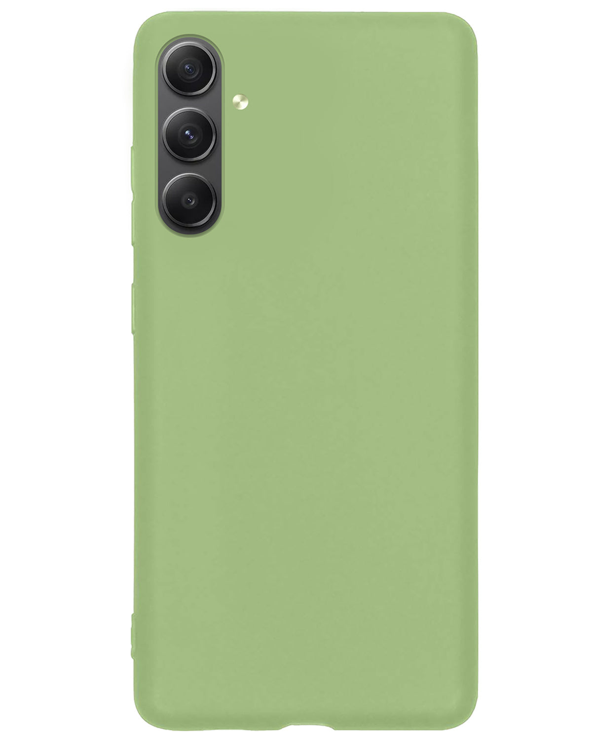 Samsung A34 Hoesje Siliconen - Groen