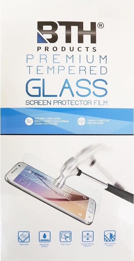 Samsung A20 Screenprotector Full Cover Tempered Glass