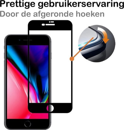 iPhone 7/8 Plus Screenprotector Gehard Glas - Full Screen