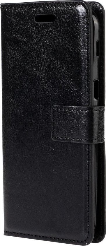 Samsung Galaxy A5 2017 Hoesje Bookcase Cover met Kaarthouder - Zwart
