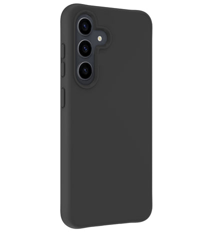 Samsung S24 Plus Hoesje Siliconen Backcover Lichtgewicht - Zwart