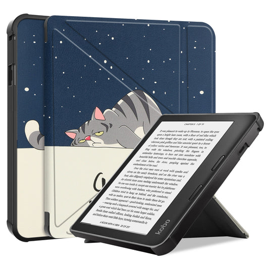 Kobo Libra 2 Trifold Hoesje - Kat