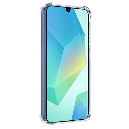 Samsung A16 Hoesje Kaarthouder Backcover Shockproof - Transparant