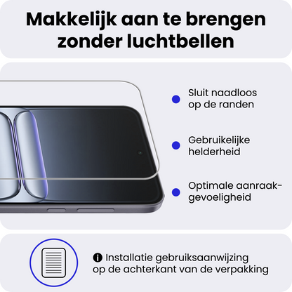 OnePlus Nord 5 Screenprotector Gehard Glas - Anti-kras
