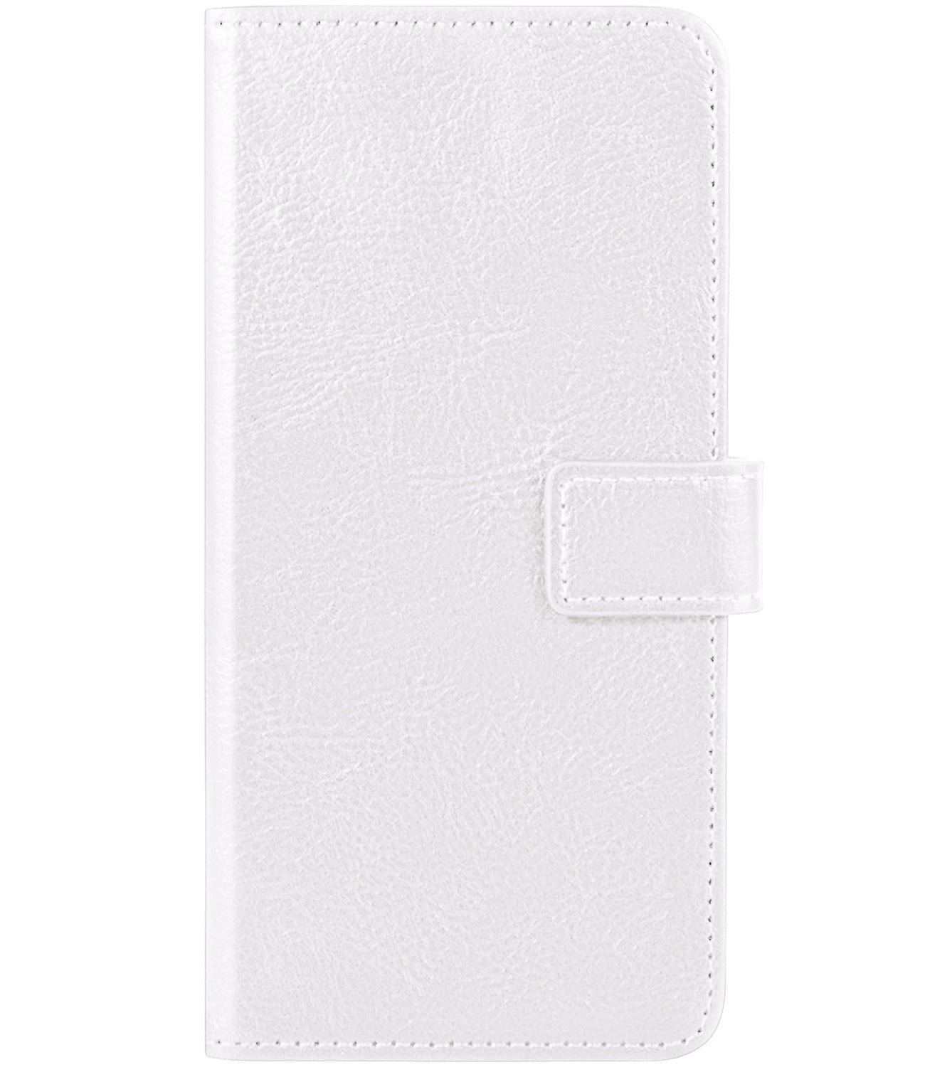 Samsung S22 Ultra Hoesje Book Case Kunstleer - Wit