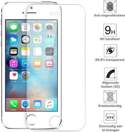 Screenprotector Geschikt voor iPhone 5s Screen Protector Screen Cover